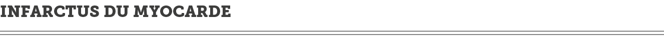 Infarctus du myocarde 