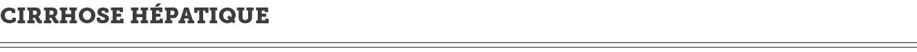 Cirrhose h patique 