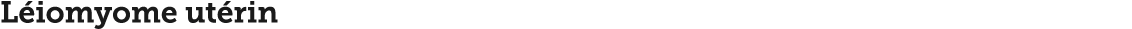 L iomyome ut rin 